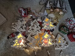 Világító karácsonyfa dísz