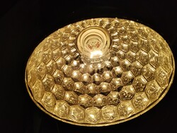 Antik angol higanyüveg 'Helioray' búra