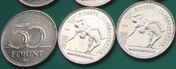 2018 - Birkózó- Világbajnokság - 50 Forint forgalmi érme emlékváltozata