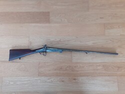 Antique Lefaucheux double barrel rifle St. Etienne circa 1860
