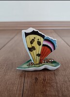 Antik Herendi porcelán pillangó, lepke