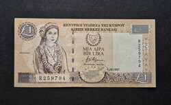 Cyprus / Ciprus 1 Pound / Font 1997.