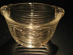 Retro Mikasa-Walther kristály tálka Neo-Classic