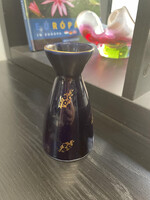 Hollóházi kobaltkék miniváza