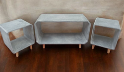 Modern, skandináv design  dohányzóasztal + 2 db.