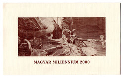 Díszcsomagolás a Millennium bankjegyhez