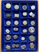 Régi női óra szerkezetek bontva