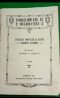Szabadi  F. Gusztáv Evangéliumi Kar -és magánénekek III. 1910