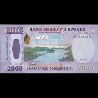 Rwanda / Ruanda 2000 Francs 2024 P-44 UNC