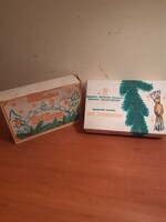 2 db régi szaloncukros doboz