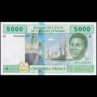 Közép-afrikai államok (Kamerun) 5000 Francs 2002 P-209U UNC