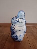 Régi Zsolnay Török János krumpli figura Ördög és neje