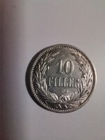 1908, 10 Filér, Nagyonszép részletgazdag.
