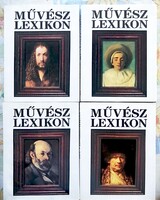 Művészeti lexikon sorozat, négy kötetes kiadvány. Encyclopædia Britannica
