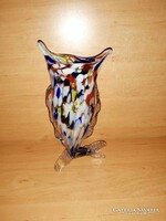 Hal formájú üveg váza - 25 cm magas (3/d)