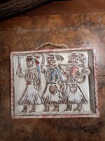 IPARMŰVÉSZETI VÁLLALATOS GÁL BÉLA : KERÁMIA KÉP , FALIDÍSZ