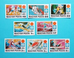 (Z) 1971. Téli Olimpia IV. sor** - Sapporo - (Kat.: 300.-)