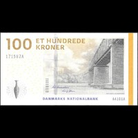 Dánia 100 Kroner 2010 P-66b UNC