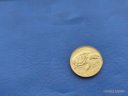 CABO VERDE / ZÖLD-FOKI SZIGETEK 1 ESCUDOS 1994 TEKNŐSBÉKA! UNC! RITKA!