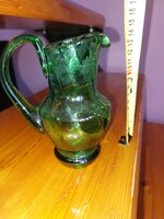 Kis, zöld üvegkancsó