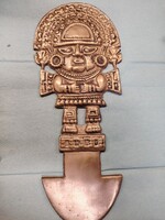 Perui Inka Tumi rèz falidísz súlyos darab!