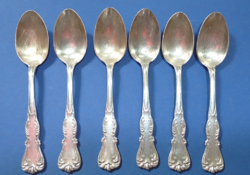 Barokk ezüst  Diana fémjeles (800 finomságú) Osztrák teáskanál 19sz