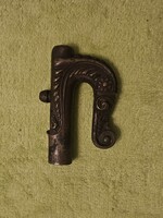 Juhász kampó pásztorbot vég