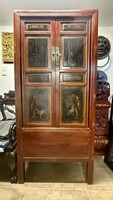 Antik kínai szekrény, keleti, ázsiai, japán, indiai, indonéz