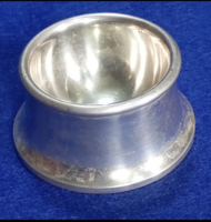 Szecessziós ezüst nagy Dianás 800 finomságú  sótartó K.A. mesterjeggyel / 42,8 g/