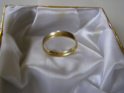 FÉRFI ARANY KARIKA GYŰRŰ, karikagyűrű, sima