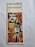 Találkozások a művészettel -  magyar nyelvű retro orosz művészeti kiadvány 1967