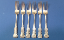 Barokk ezüst Diana fémjeles (800 finomságú) 328g,Osztrák süteményes villa 19sz