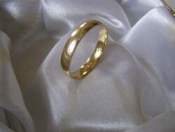 FÉRFI ARANY KARIKA GYŰRŰ, karikagyűrű, sima,