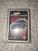 Szuper Autók - autós kartya