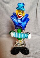 JELZETT MURANOI ÜVEG BOHÓC