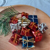 Karácsonyfadísz- papír csomagok 11 db. - retro, vintage