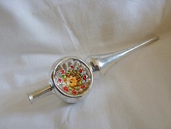 RÉGI ÜVEG KARÁCSONYFADÍSZ - REFLEX - CSÚCSDÍSZ!