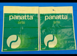 Retro 2 db panatta sportkozmetikum  CAOLA reklámtáska