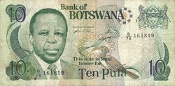 10 pula 1999 Botswana