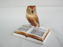 Bodrogkeresztúri kerámia könyves bagoly