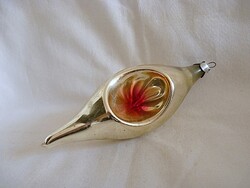 RÉGI ÜVEG KARÁCSONYFADÍSZ - REFLEX HAGYMA!