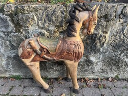 Ancient Wooden Horse.