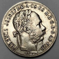 Ferenc József ezüst 1 Forint 1883 KB