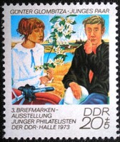 ND1884 / NDK 1973 Ifjúsági Bélyegkiállítás bélyeg postatiszta