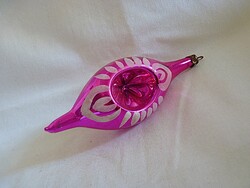 RÉGI ÜVEG KARÁCSONYFADÍSZ - REFLEX HAGYMA!