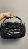 Valódi női krokodilbőr kézitáska