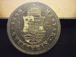 Ferenc József 1 ezüst Forint 1890 KB