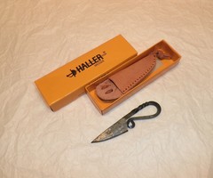 HALLER kovácsolt kés, bicska, gyűjteményből. Kés, bicska, tőr, borotva.