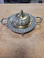 Antik réz cukor doboz