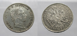 Ferenc József 1/4 florin 1858 E